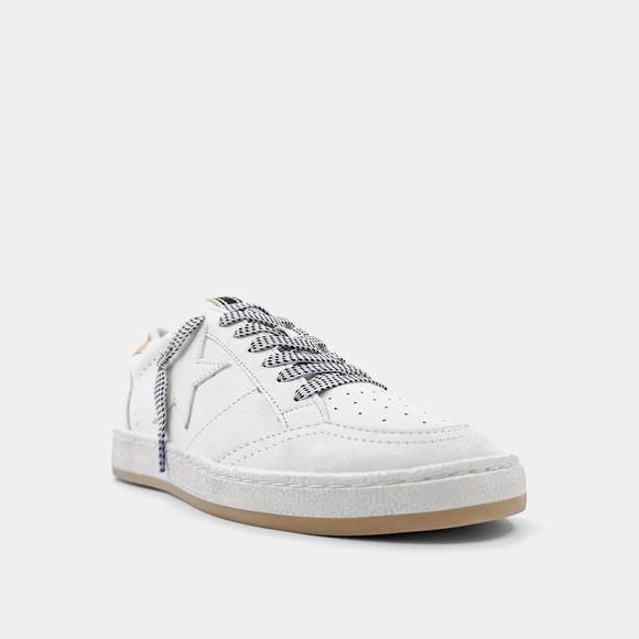NEW SHU SHOP women's paz sneakers in white - Picture 6 of 10
